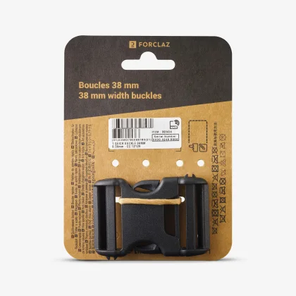 DECATHLON Náhradná pracka na batoh určená na popruh 38mm - double pin lock bez