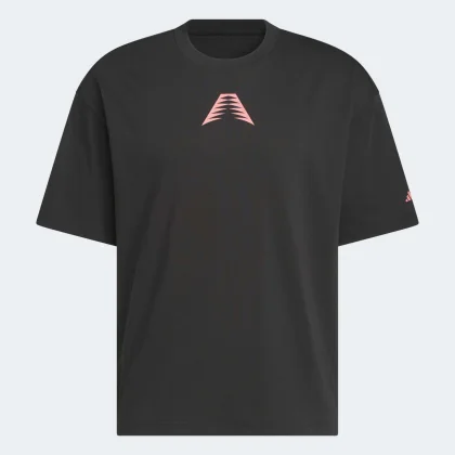 ADIDAS ADIDAS Anthony Edwards Believe That 2 basketbalové tričko čierno-ružové 2XL