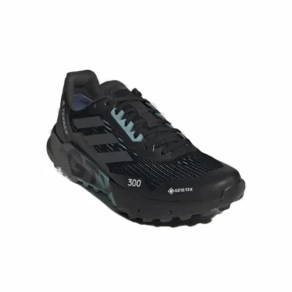 Dámska bežecká trailová obuv ADIDAS Terrex Agravic Flow 2.0 GTX core black grey six mint ton