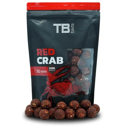 TB Baits Hard Red Crab priemer 24 mm, balenie 1 kg