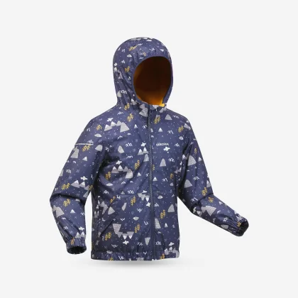 QUECHUA Detská zimná nepremokavá turistická bunda SH100 2-6 rokov 4-5 r (103-112 cm)