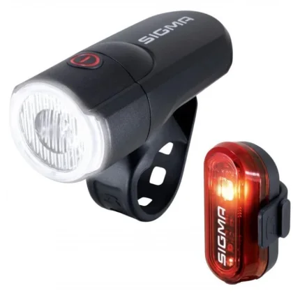 SIGMA Světla AURA 30/CURVE v sadě, přední+zadní (VÝPRODEJ)