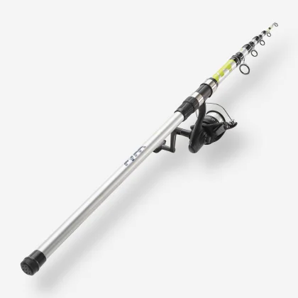 CAPERLAN Set prút a navijak Symbios light-100 390 80-150 g na lov technikou surfcasting bez