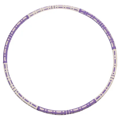 Merco Hula Hoop Foam gymnastická obruč fialová