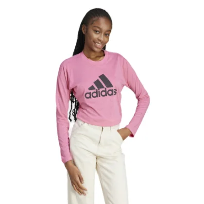 Dámske tričko s dlhým rukávom ADIDAS W WINRS 3.0 LS-IM2431-pink fusion