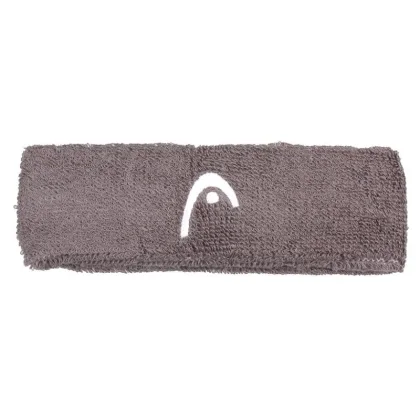 Headband froté čelenka antracitová