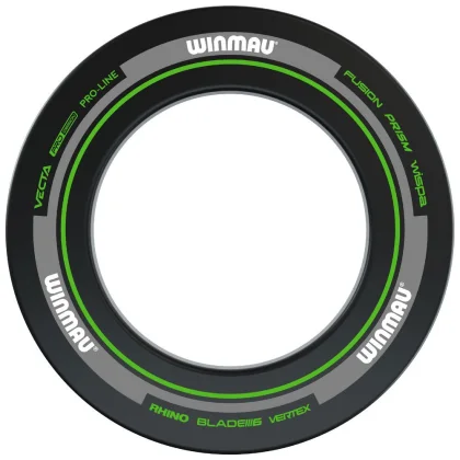 Ochrana k sialovým terčom Winmau Advance, čierno-zelená