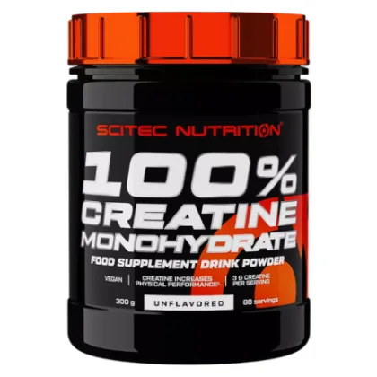 SCITEC NUTRITION 100% Creatine monohydrate prášok neochutený 300 g