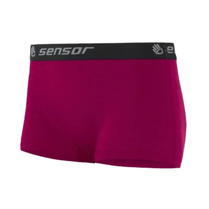 SENSOR MERINO Active kalhotky lilla