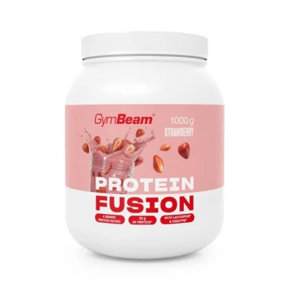 GymBeam Protein Fusion jahoda