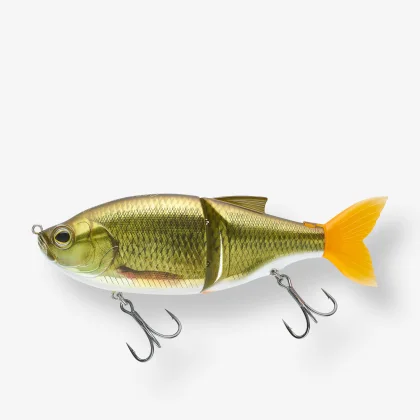 BIWAA Nástraha Swimbait na lov dravcov Glidebeast 160S zlatá bez