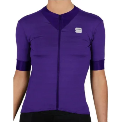 Dámský cyklistický dres s krátkým rukávem SPORTFUL Kelly w short sleeve jersey, violet