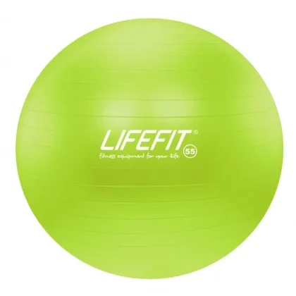 Lifefit ANTI-BURST 55 cm, zelený Gymnastický míč