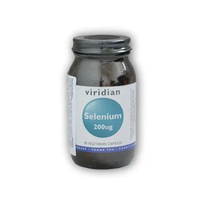 Viridian Selenium 200mcg 90 kapslí