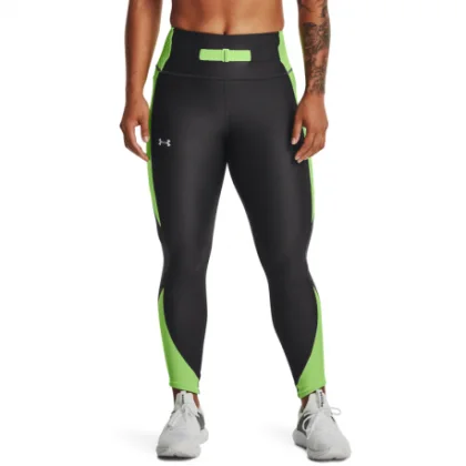 Dámske kompresné legíny UNDER ARMOUR HG Armour Ankle Leg NE-GRY