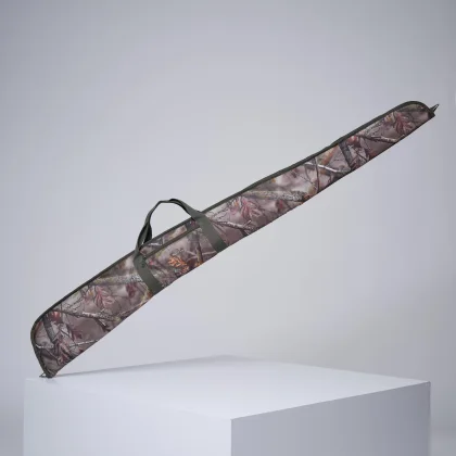 SOLOGNAC Puzdro na poľovnícku pušku SG100 145 cm maskovacie hnedé bez