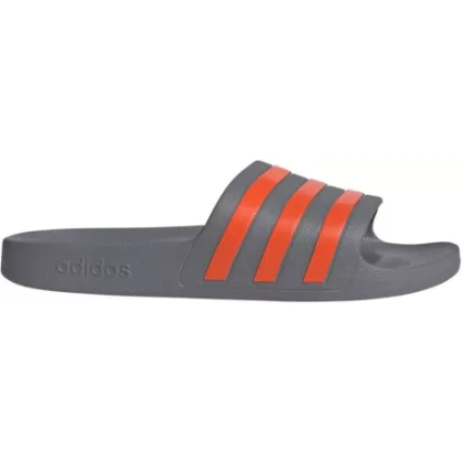 Pánske šlapky (plážová obuv) ADIDAS Adilette Aqua M grey three impact orange grey three