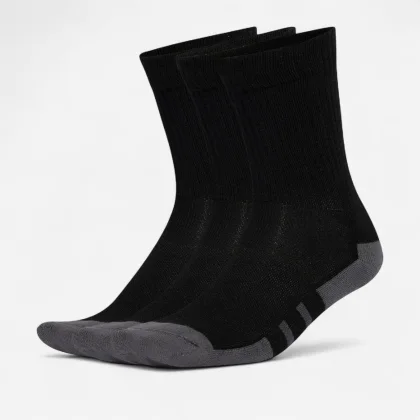 ADIDAS ADIDAS Crew súprava 3 vysokých ponožiek čierna 40-42