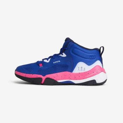 KIPSTA Unisex volejbalová obuv Cushion Mid VB900 modrá 45