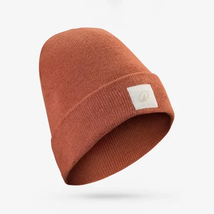 WEDZE Dlhá čiapka Freerider 500 terakotová M (56-59 cm)