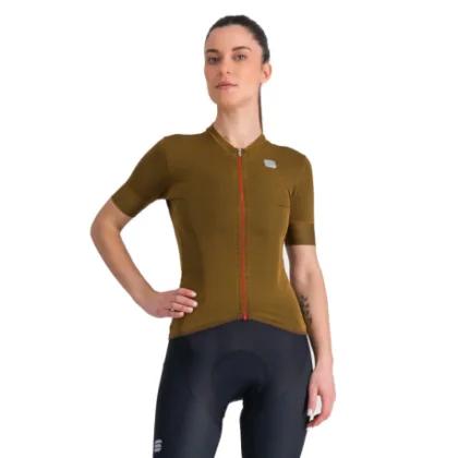 Dámsky cyklistický dres s krátkym rukávom SPORTFUL Monocrom w jersey, liquorice