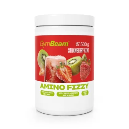 GymBeam Šumivé Amino Fizzy jahoda kiwi
