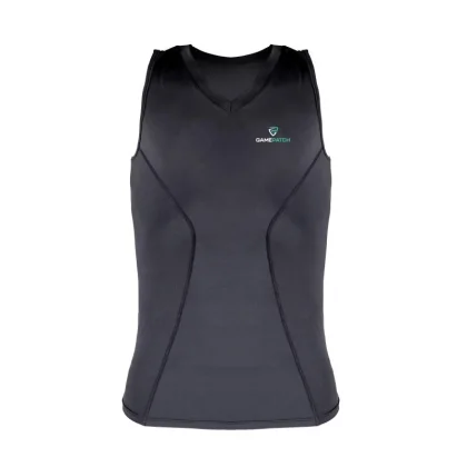 GAMEPATCH COMPRESSION SHIRT SLEEVELESS BLACK