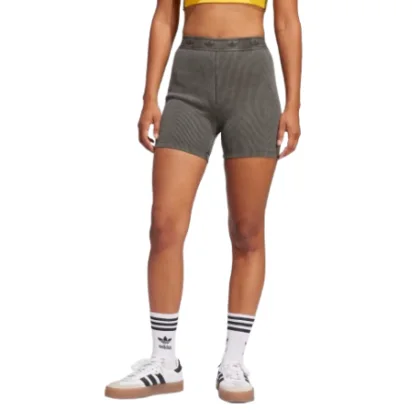 Dámske kraťasy ADIDAS ORIGINALS RIB BOOTY SHORT-JC7554-Black