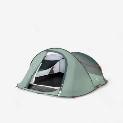 QUECHUA Kempingový stan 2 Seconds pre 3 osoby bez