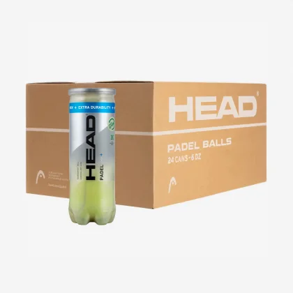 HEAD Loptičky HEAD Padel Pro + na padel tlakované 24 x 3 ks bez