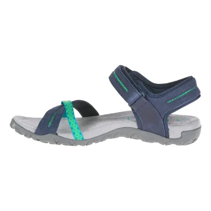 MERRELL Dámske turistické sandále Terran Cross modré 37