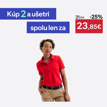 INESIS Dámska golfová polokošeľa s krátkym rukávom MW500 červená XS