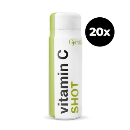 GymBeam Vitamin C shot citrón limetka