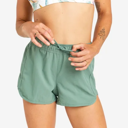 DECATHLON Dámske plážové šortky Tiny kaki M