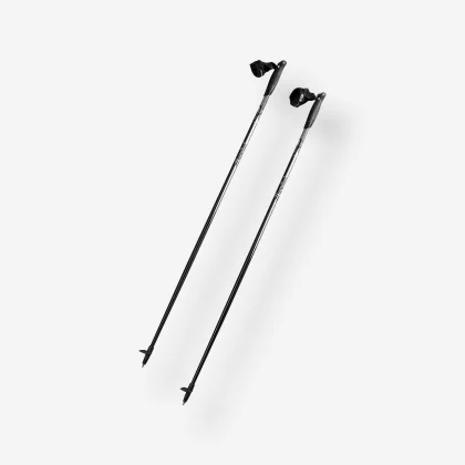 NEWFEEL Palice na severskú chôdzu (nordic walking) NW P100 čierno-sivé 115 cm