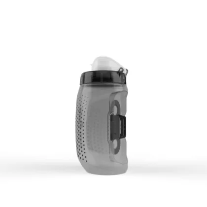 Fľaša na bicykel FIDLOCK láhev BOTTLE TWIST průhledná černá 450 ml