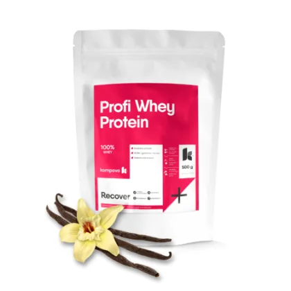 Kompava Profi WHEY Protein 500 g/16 dávok, vanilka