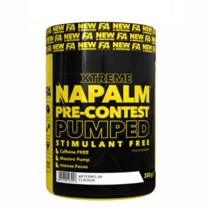 Xtreme Napalm Pre-Contest Pumped Stimulant Free 350 g - Fitness Authority