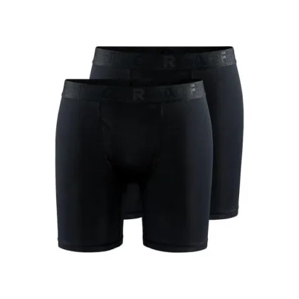 Craft boxerky Core Dry 6" 2-Pack černá