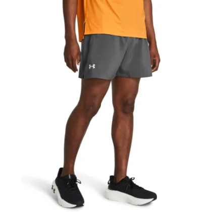 Pánske tréningové kraťasy UNDER ARMOUR UA LAUNCH 5 inch SHORTS-GRY