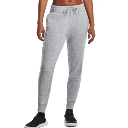 Női bélelt melegítőnadrágok UNDER ARMOUR UA Rival Fleece Jogger-GRY