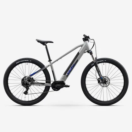 STILUS Horský elektrobicykel Stilus Off Road svetlosivý S