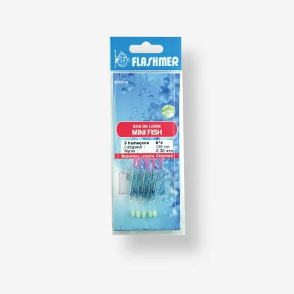 FLASHMER Háčik s perím MINI FISH 5 HAM č. 4 bez