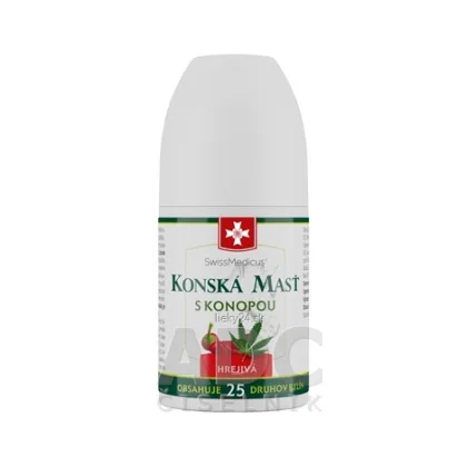 KONSKÁ MASŤ S KONOPOU hrejivá