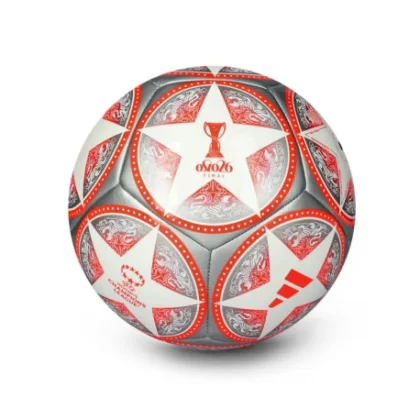 Futbalová lopta ADIDAS WUCL CLB SILVMT RED WHITE