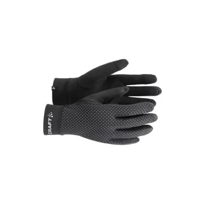 Běžecké rukavice CRAFT LUMEN FLEECE GLOVE 2-999000-Black