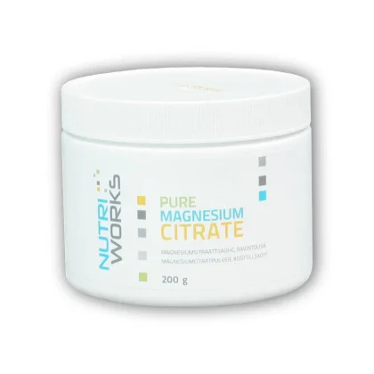 NutriWorks Pure Magnesium Citrate 200g
