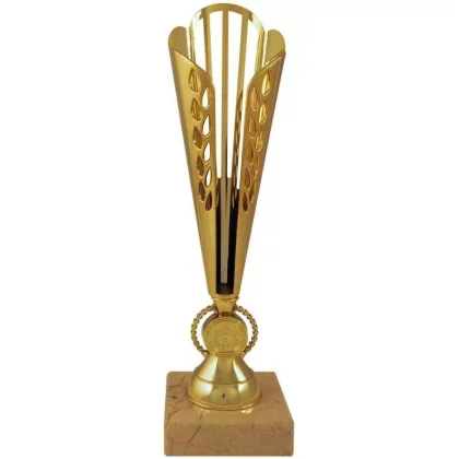 Prozona Trofej Sport zlatý pohár mramorový podstavec výška 35cm