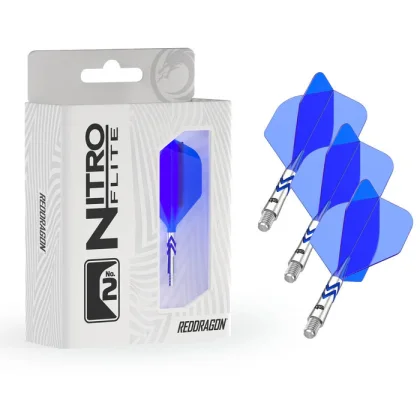 Darts toll és szár egyben Red Dragon Gerwyn Price Aluminium Nitro Flite, hosszú