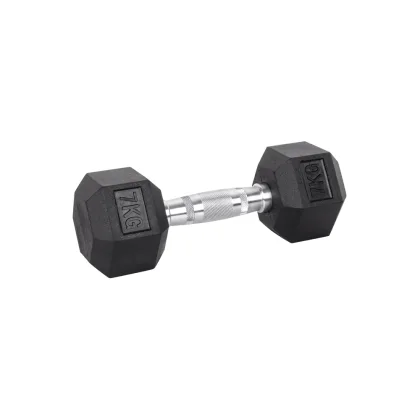 Šesťhranná činka inSPORTline Hexsteel 12 kg